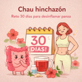 Chau hinchazón: Reto 30 días para desinflamar panza